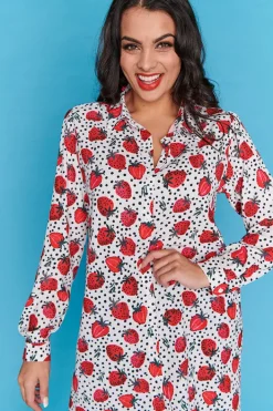 Lorraine Designs Tops | Shirt Dresses*Abigail Berry Baby Longline Shirt