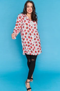 Lorraine Designs Tops | Shirt Dresses*Abigail Berry Baby Longline Shirt