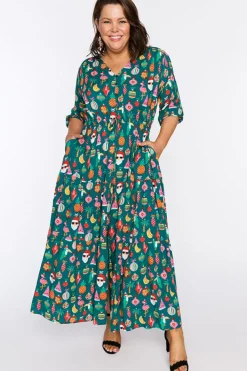 Lorraine Designs Fit & Flare Dresses | Maxi Dresses*Adeline Christmas Vacation Dress