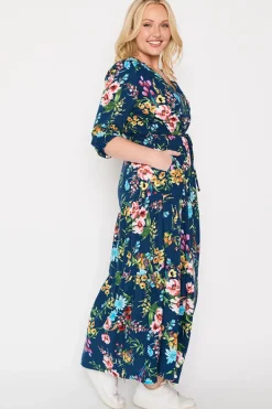 Lorraine Fit & Flare Dresses | Maxi Dresses*Adeline Navy In Bloom Dress