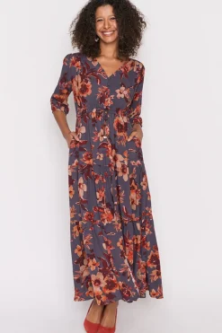 Lorraine Fit & Flare Dresses | Maxi Dresses*Adeline Wall Flower Maxi Dress