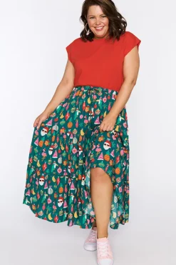 Lorraine Designs Skirts*Alexandra Christmas Vacation Skirt
