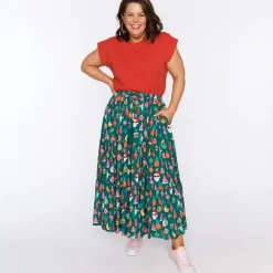 Lorraine Designs Skirts*Alexandra Christmas Vacation Skirt