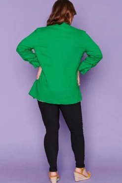 Label of Love Jackets & Coats*Allegra Green Blazer