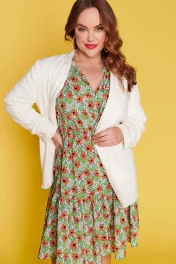 Label of Love Jackets & Coats*Allegra Ivory Blazer