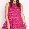 Lorraine Designs Shift Dresses | Casual Dresses*Andi Magenta Spot Dress