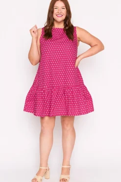 Lorraine Designs Shift Dresses | Casual Dresses*Andi Magenta Spot Dress