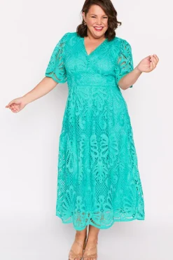 Lorraine Designs Cocktail Dresses | Bridesmaid Dresses*Aurora Teal Lace Dress