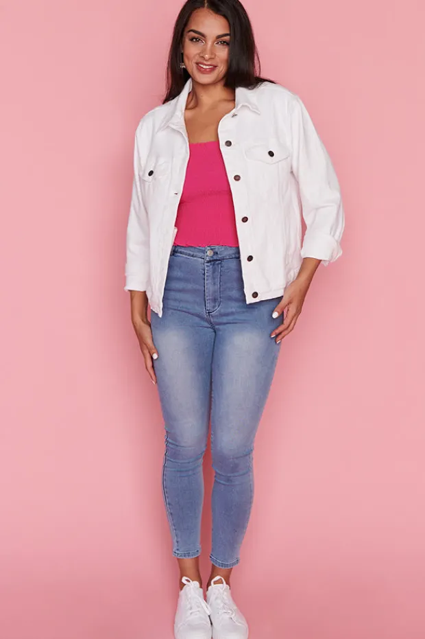 Lorraine Designs Jackets & Coats*Azalea White Jacket
