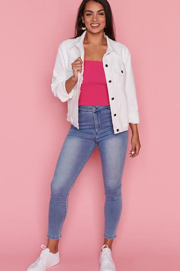 Lorraine Designs Jackets & Coats*Azalea White Jacket