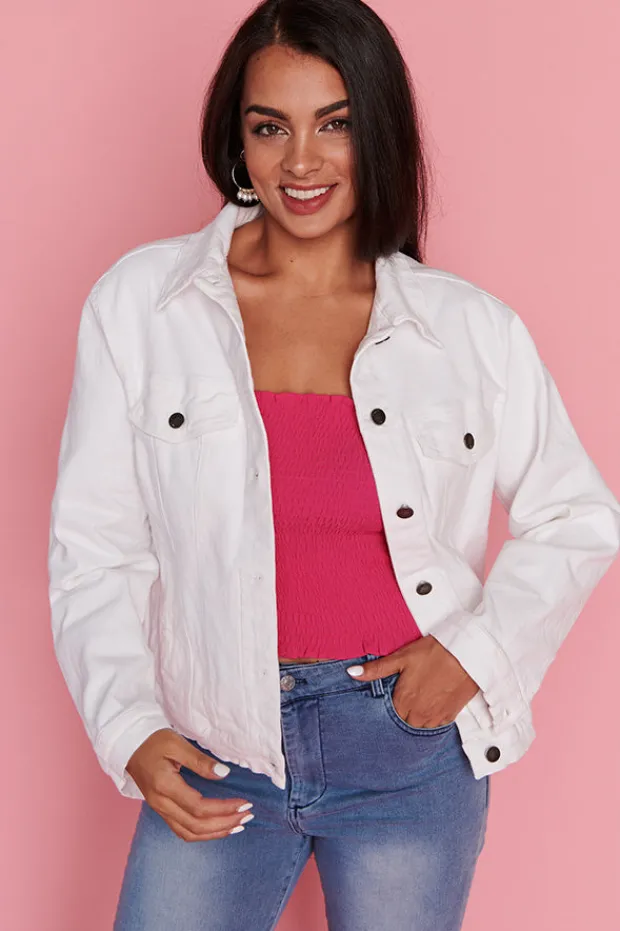 Lorraine Designs Jackets & Coats*Azalea White Jacket