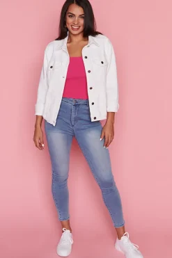 Lorraine Designs Jackets & Coats*Azalea White Jacket
