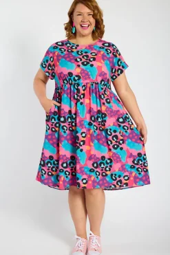Lorraine Designs Loose Dresses | Casual Dresses*Bam Inky Leopard Dress