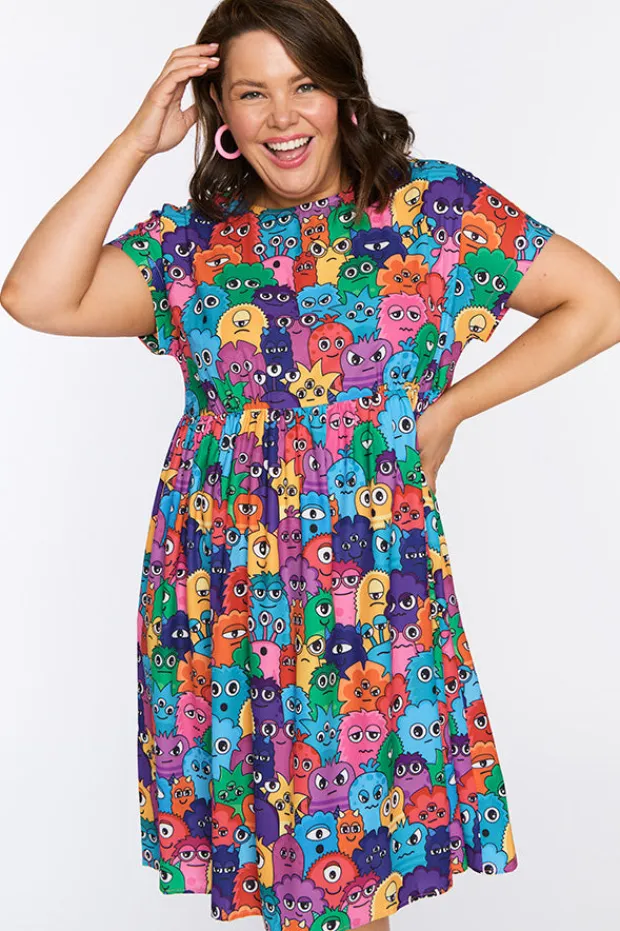 Lorraine Designs Loose Dresses | Casual Dresses*Bam Monster Emotions Dress