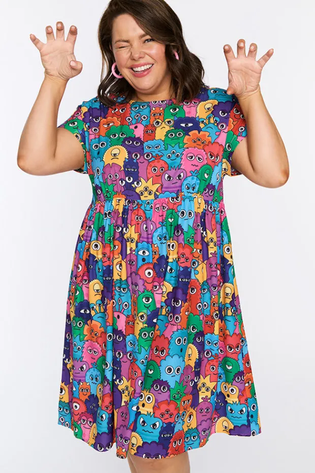 Lorraine Designs Loose Dresses | Casual Dresses*Bam Monster Emotions Dress