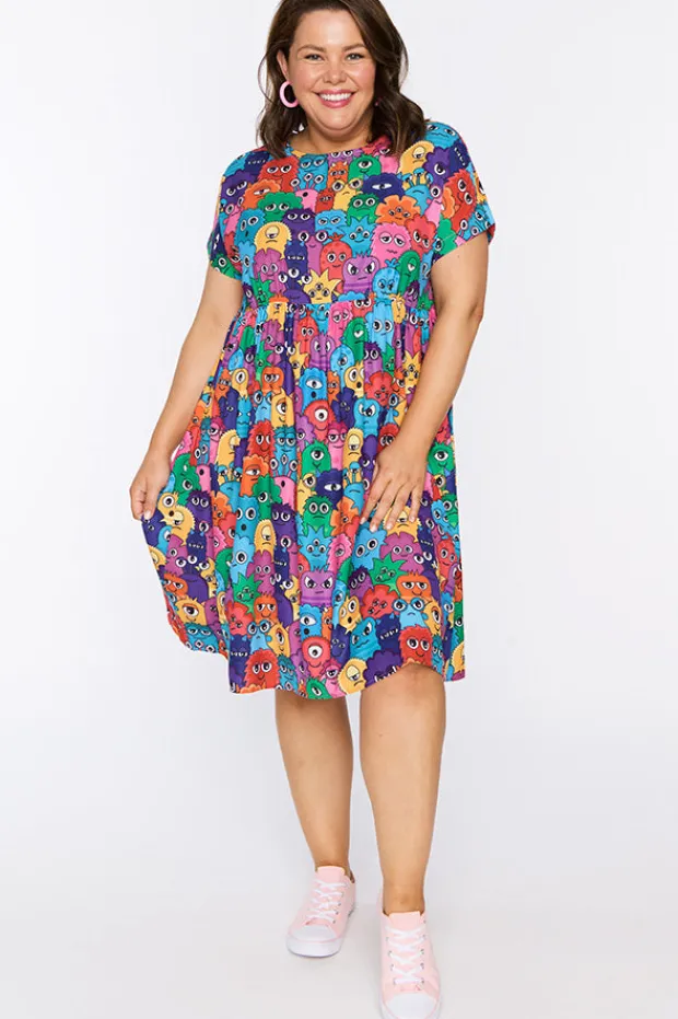 Lorraine Designs Loose Dresses | Casual Dresses*Bam Monster Emotions Dress