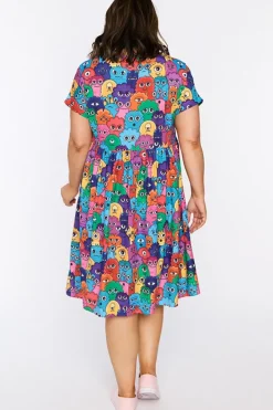 Lorraine Designs Loose Dresses | Casual Dresses*Bam Monster Emotions Dress
