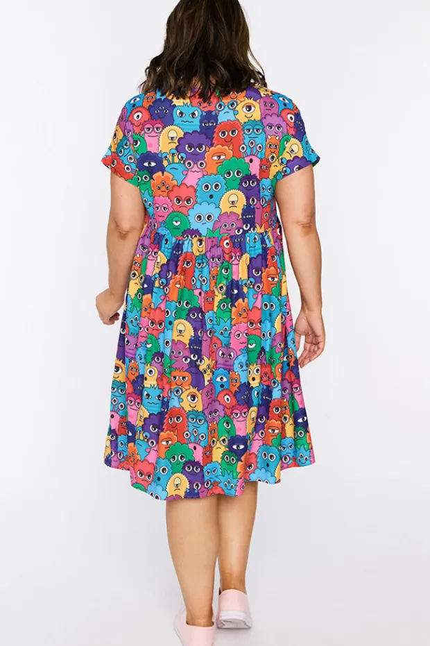 Lorraine Designs Loose Dresses | Casual Dresses*Bam Monster Emotions Dress
