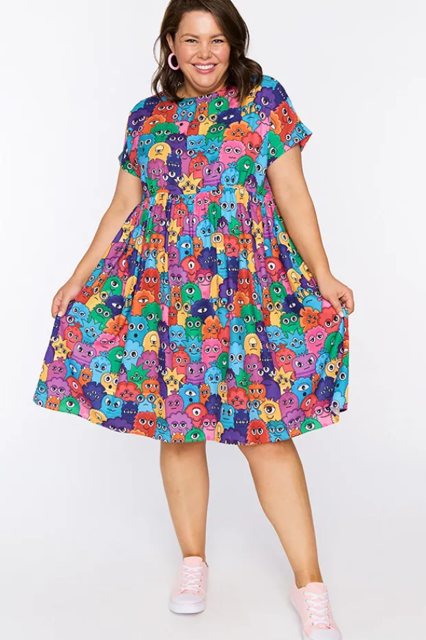 Lorraine Designs Loose Dresses | Casual Dresses*Bam Monster Emotions Dress