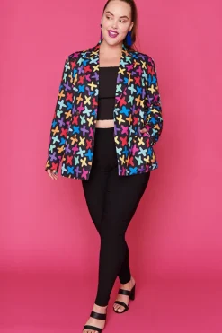 Lorraine Designs Jackets & Coats*Bel Air Criss Cross Blazer