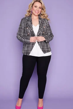 Lorraine Designs Jackets & Coats*Brittany Black and White Jacket