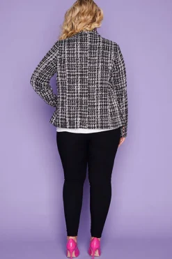 Lorraine Designs Jackets & Coats*Brittany Black and White Jacket