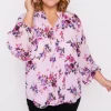 Lorraine Designs Tops*Brody Pretty in Pink Blouse