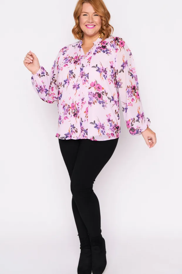 Lorraine Designs Tops*Brody Pretty in Pink Blouse