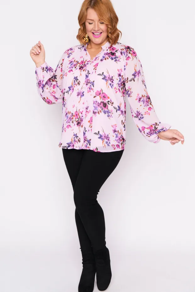 Lorraine Designs Tops*Brody Pretty in Pink Blouse