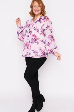 Lorraine Designs Tops*Brody Pretty in Pink Blouse