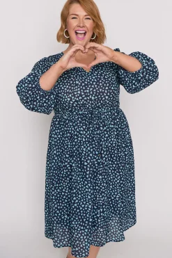 Lorraine Designs Loose Dresses | Fit & Flare Dresses*Carter Abstract Hearts Dress