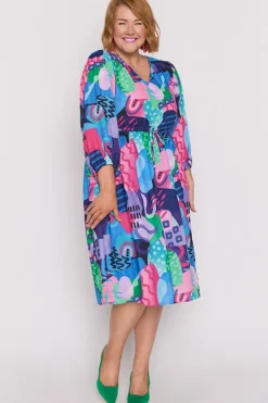 Lorraine Designs Loose Dresses | Fit & Flare Dresses*Carter Squiggle It Dress