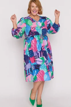 Lorraine Designs Loose Dresses | Fit & Flare Dresses*Carter Squiggle It Dress