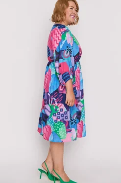 Lorraine Designs Loose Dresses | Fit & Flare Dresses*Carter Squiggle It Dress