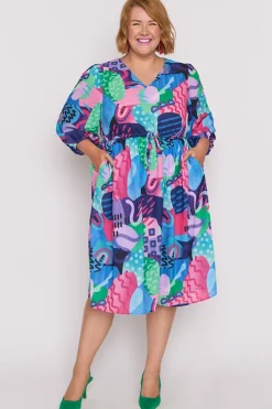 Lorraine Designs Loose Dresses | Fit & Flare Dresses*Carter Squiggle It Dress