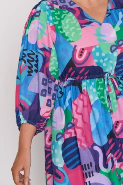 Lorraine Designs Loose Dresses | Fit & Flare Dresses*Carter Squiggle It Dress