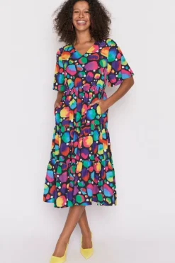 Lorraine Designs Casual Dresses | Loose Dresses*Castle Arty Spot Dress