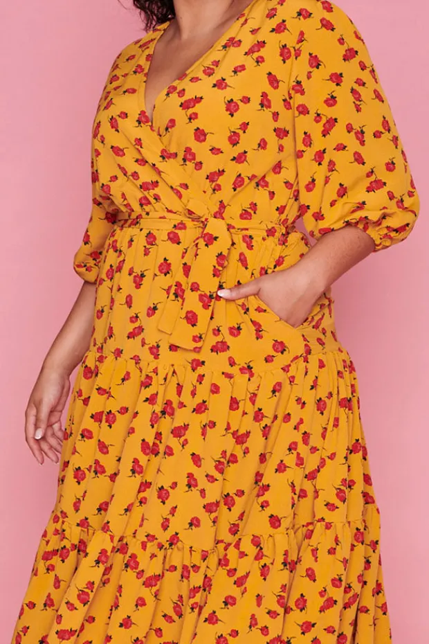 Label of Love Casual Dresses | Fit & Flare Dresses*Chasing Yellow Floral Dress