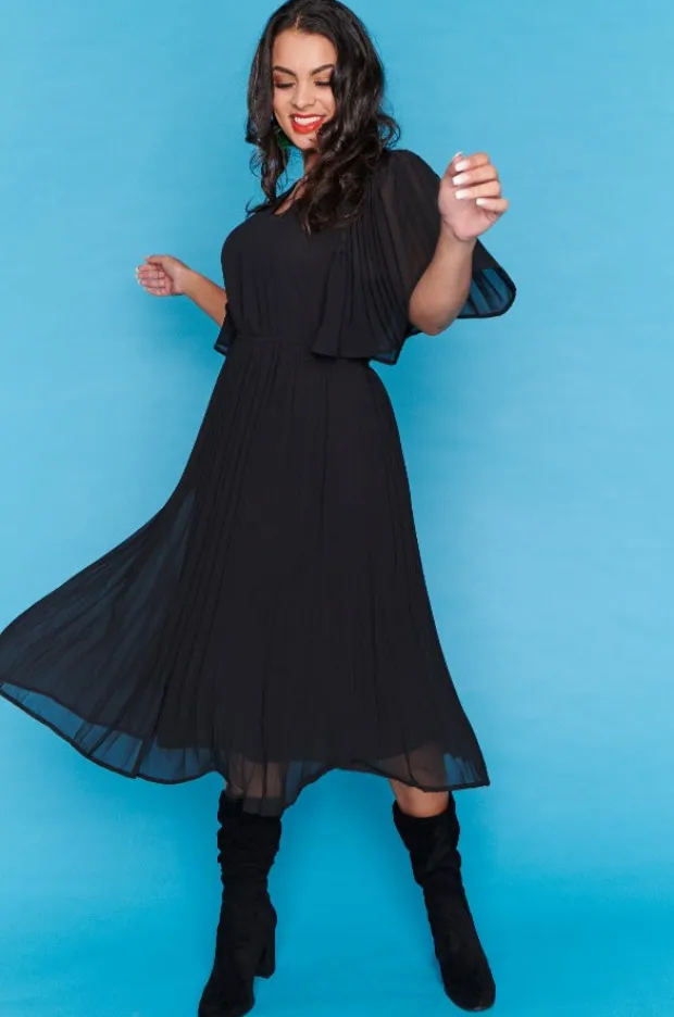 Lorraine Designs Casual Dresses | Fit & Flare Dresses*Dana Black Dress