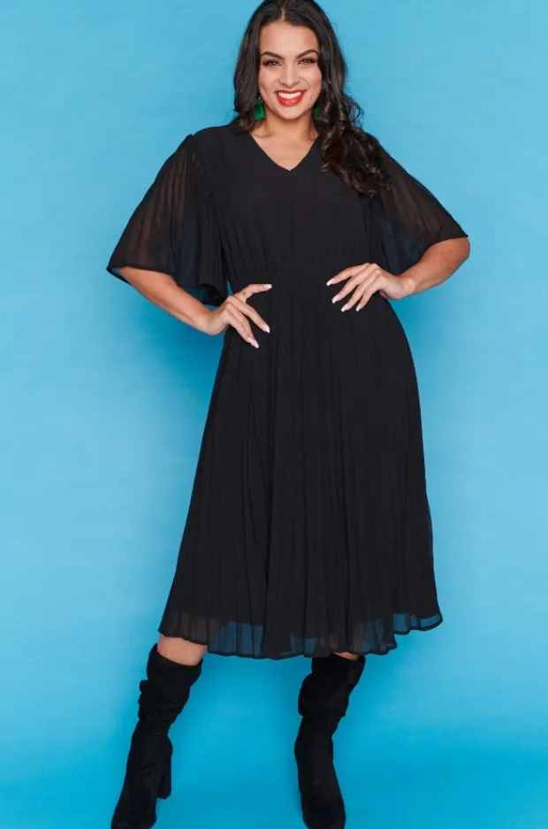 Lorraine Designs Casual Dresses | Fit & Flare Dresses*Dana Black Dress