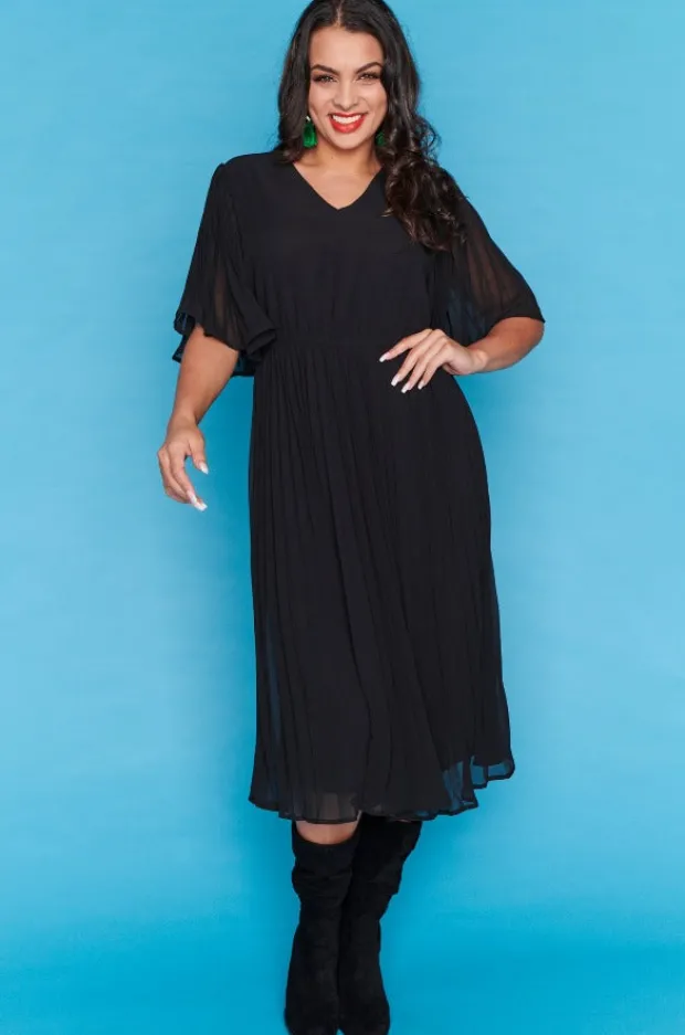 Lorraine Designs Casual Dresses | Fit & Flare Dresses*Dana Black Dress