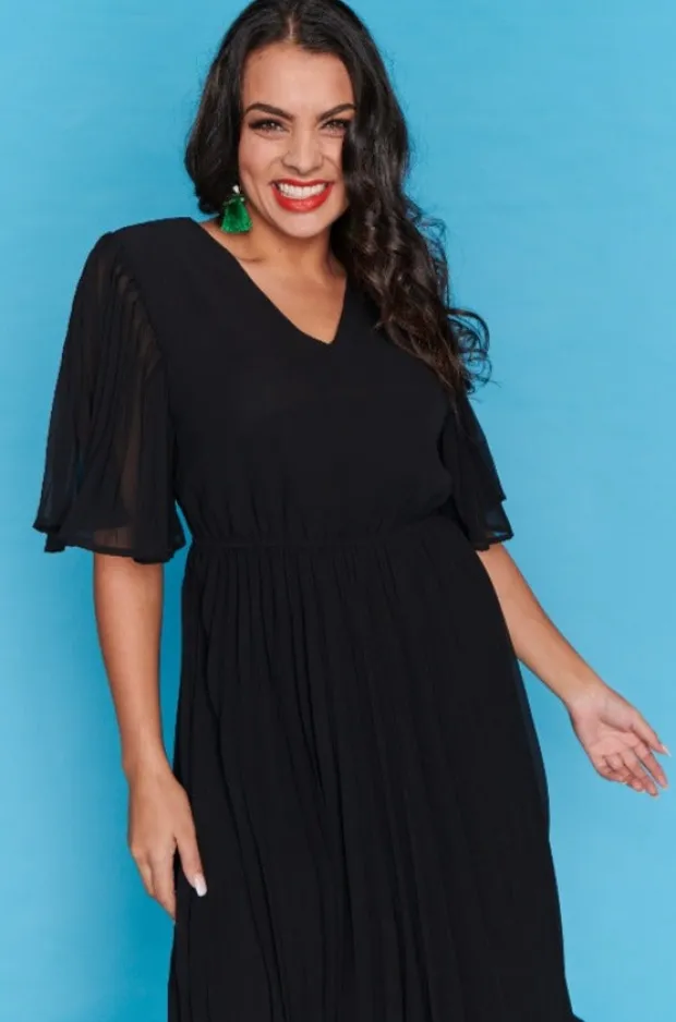 Lorraine Designs Casual Dresses | Fit & Flare Dresses*Dana Black Dress