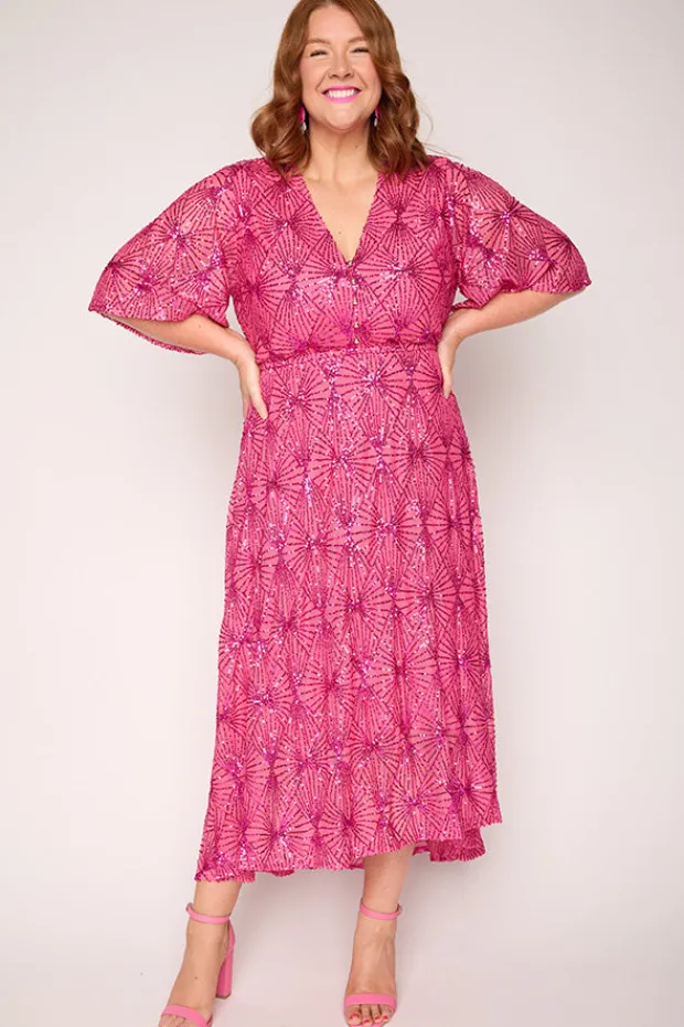 Lorraine Designs Sequin Dresses | Bridesmaid Dresses*Delight Pink Party Dress