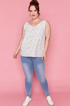 Lorraine Designs Tops*Eliza Flower Buds Cami