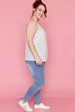 Lorraine Designs Tops*Eliza Flower Buds Cami