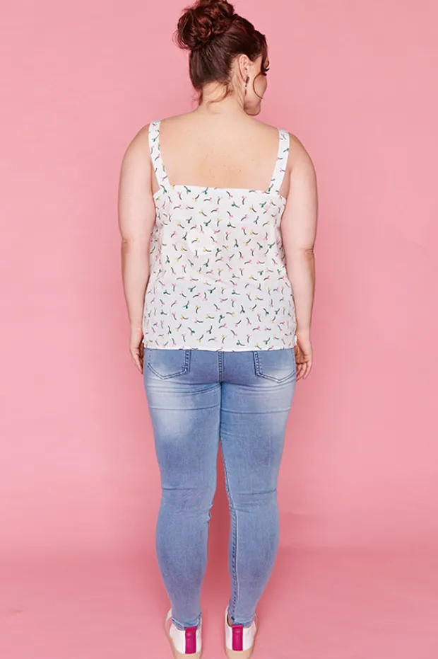 Lorraine Designs Tops*Eliza Flower Buds Cami