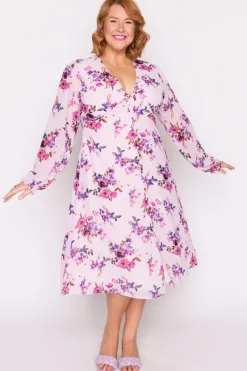 Lorraine Designs Midi Dresses*Elkie Pretty in Pink Dress