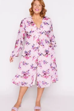 Lorraine Designs Midi Dresses*Elkie Pretty in Pink Dress