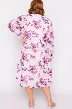 Lorraine Designs Midi Dresses*Elkie Pretty in Pink Dress