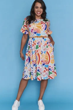 Lorraine Designs Fit & Flare Dresses | Casual Dresses*Ellen Day Dream Dress
